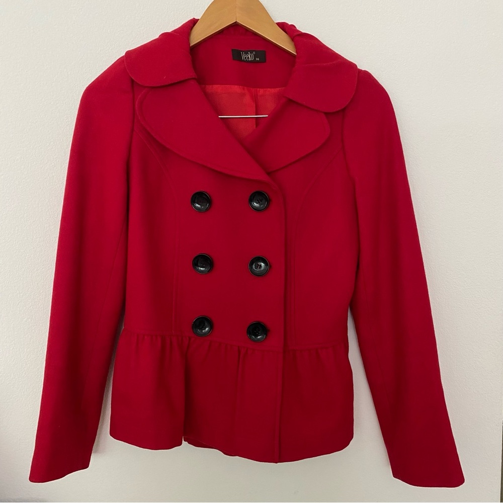 Beautiful Veeko red jacket